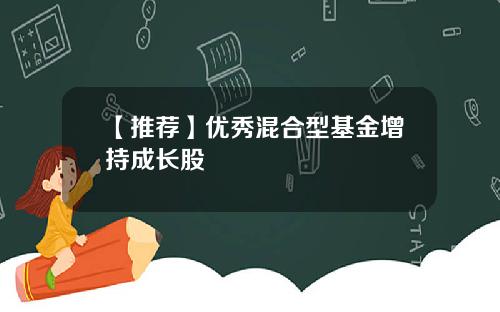 【推荐】优秀混合型基金增持成长股