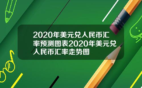 2020年美元兑人民币汇率预测图表2020年美元兑人民币汇率走势图