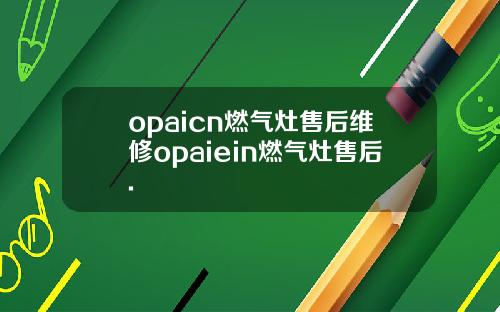 opaicn燃气灶售后维修opaiein燃气灶售后.