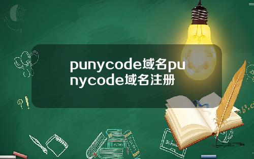 punycode域名punycode域名注册