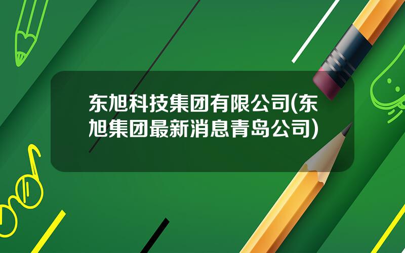 东旭科技集团有限公司(东旭集团最新消息青岛公司)